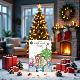 Calendrier de l'avent 25 jeux en Famille