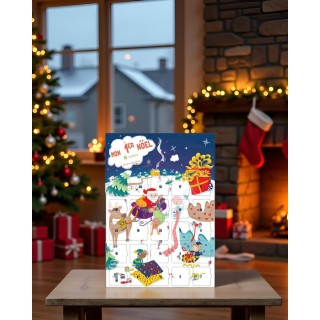 Calendrier de l'avent 1er Noel de bébé