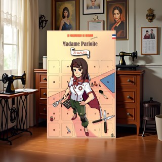Calendrier de l'avant ou de l'après Madame Parfaite - 25 qualités
