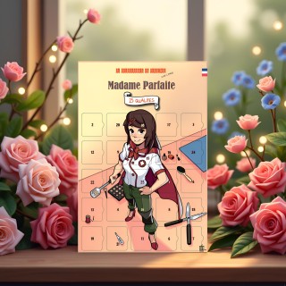 Calendrier de l'avant ou de l'après Madame Parfaite - 25 qualités