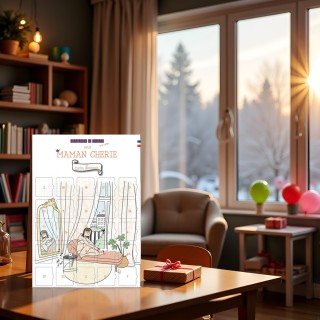 Calendrier de l'avant ou de l'après pour maman chérie - 25 petits b...