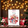 Calendrier de l'avant ou de l'après 25 bisous du soir pour fille - ...