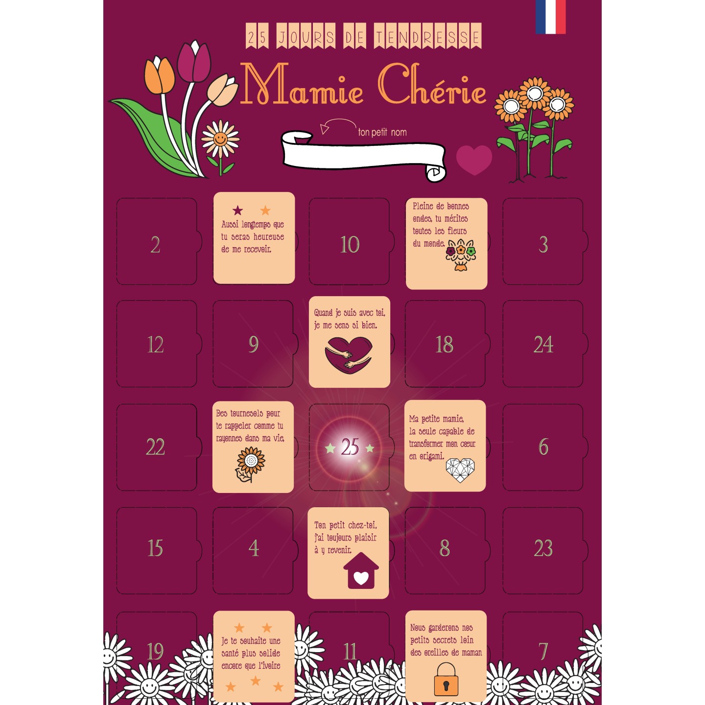 Grande Pochette surprise pour Mamie – 5 cadeaux tendres et uniques