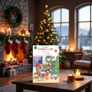 Calendrier de l’avent des bisous – Enfants 2 à 10 ans