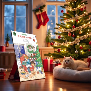 Calendrier de l’avent des bisous – Enfants 2 à 10 ans
