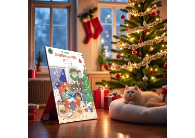 Calendrier de l’avent des bisous – Enfants 2 à 10 ans