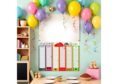 Calendrier perpetuel anniversaires famille
