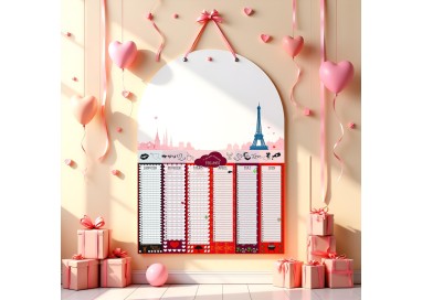 Calendrier perpetuel couple