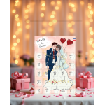 Calendrier Après le Mariage 25 jours - Messages et Astuces