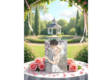 Calendrier cadeau les 25 premiers jours après le mariage