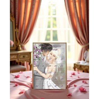 Calendrier cadeau les 25 premiers jours après le mariage