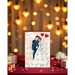 Calendrier compte a rebours avant le mariage 25 jours cadeaux