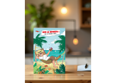 Calendrier mes 25 premiers jours en retraite cadeau