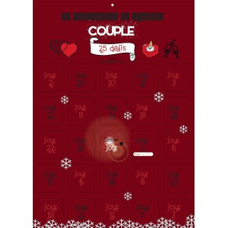 Calendrier de l'avent spécial couple 25 défis