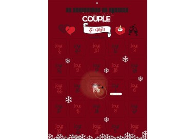 Calendrier de l'avent spécial couple 25 défis