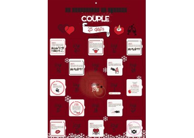 Calendrier de l'avent spécial couple 25 défis