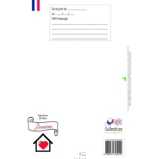 Calendrier de l'avent 25 jours en amoureux