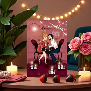 Calendrier de l'avent 25 jours en amoureux