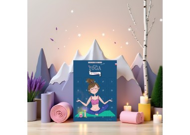 Calendrier de l'avant ou de l'après spécial Yoga 25 postures