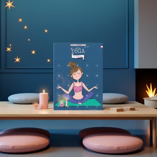 Calendrier de l'avant ou de l'après spécial Yoga 25 postures