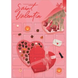 Calendrier spécial Saint Valentin cadeau pour couple