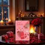 Calendrier spécial Saint Valentin cadeau pour couple