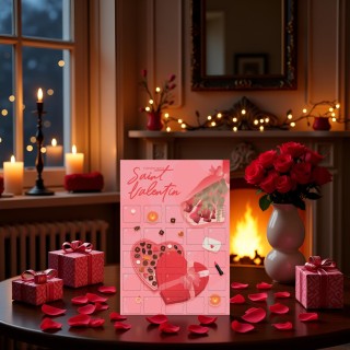 Calendrier spécial Saint Valentin cadeau pour couple