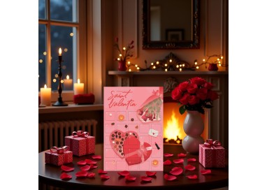 Calendrier spécial Saint Valentin cadeau pour couple