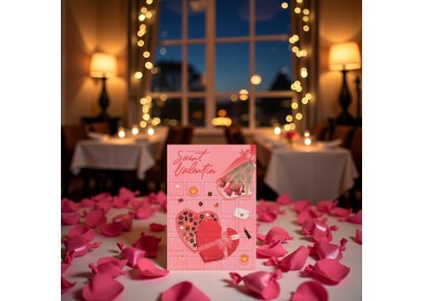 Calendrier spécial Saint Valentin cadeau pour couple