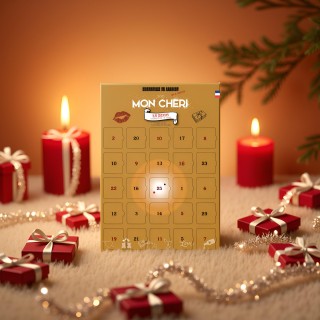 Pack 2 calendriers Couple - Ma Chéri & Mon chéri - 25 défis
