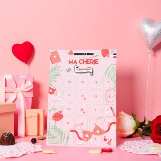 Calendrier de l’avent MA CHERIE – 25 Bons d'amour