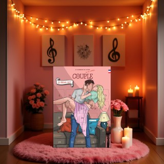 Calendrier de l'avent pour COUPLE - 25 bisous sexy