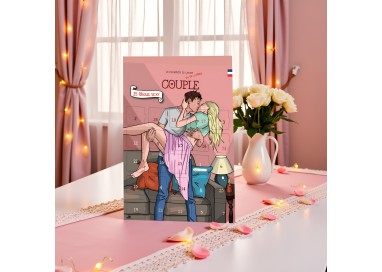 Calendrier de l'avent pour COUPLE - 25 bisous sexy