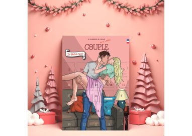 Calendrier de l'avent pour COUPLE - 25 bisous sexy