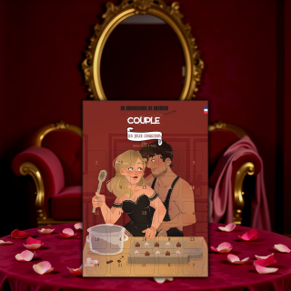 Calendrier de l'avant ou de l'après special couple - 25 jeux sexy e...