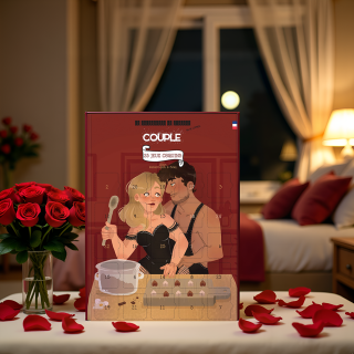 Calendrier de l'avant ou de l'après special couple - 25 jeux sexy e...