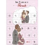 Calendrier devenir Parents 25 jours compte à rebours