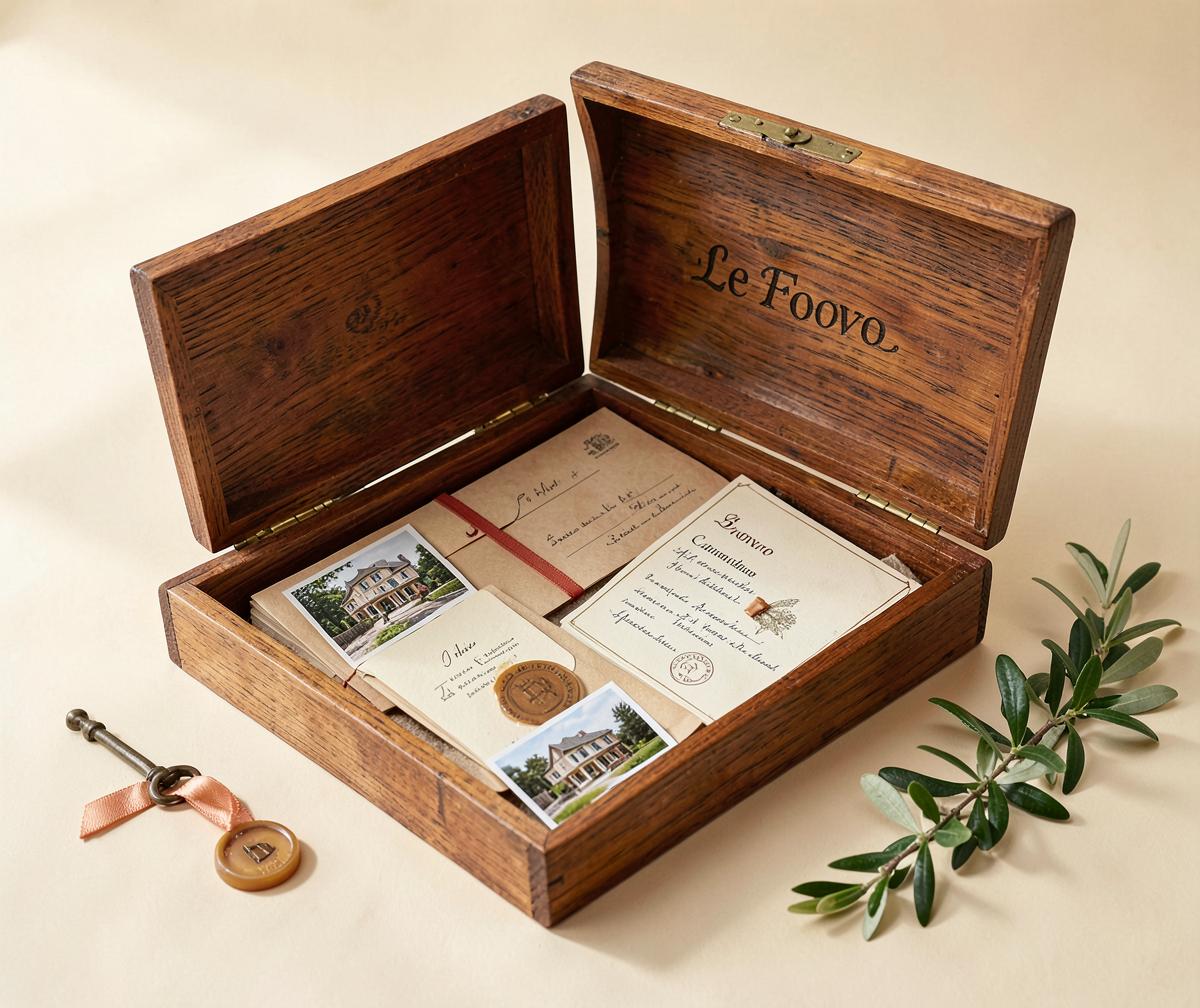 Crémaillère — coffret capsule temporelle Le foyer