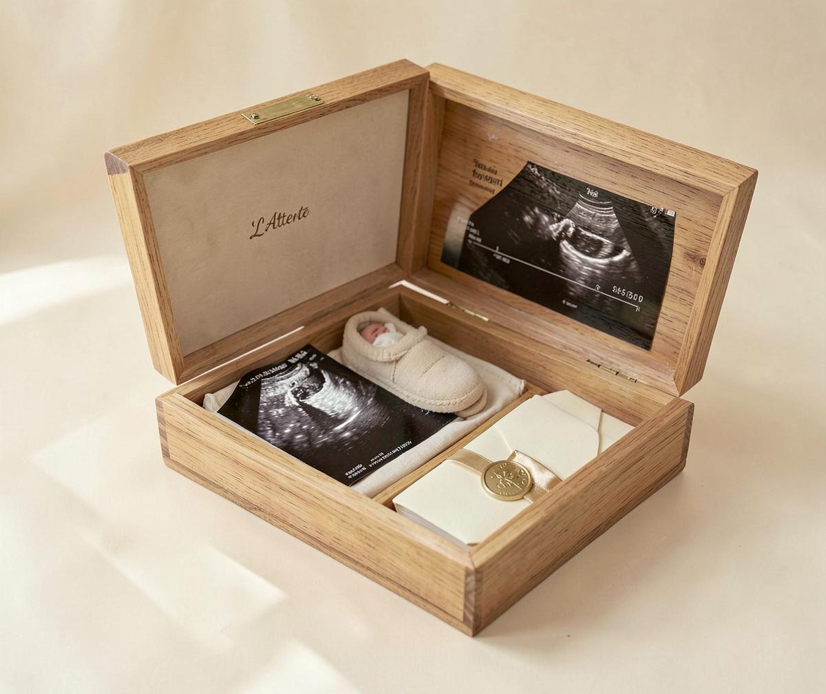 Grossesse — coffret capsule temporelle L'attente