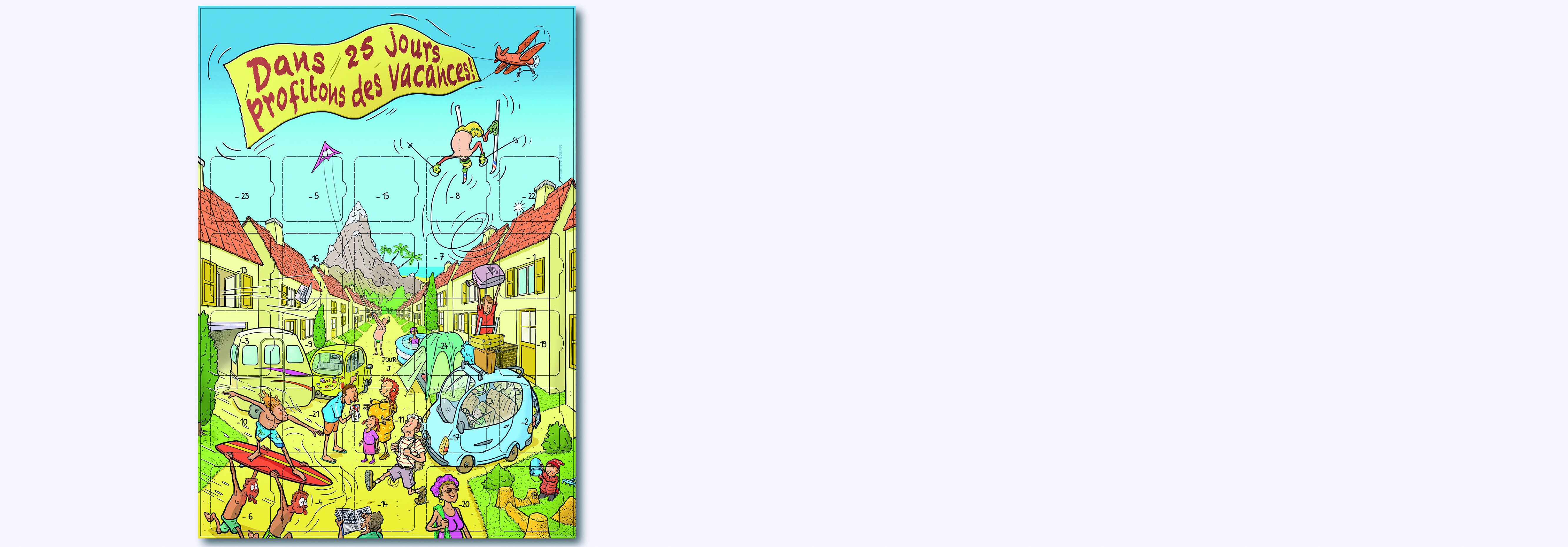 Calendrier de l'avant vacances